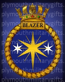 HMS Blazer Magnet
